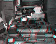 3D picture of my Atari in my dorm room